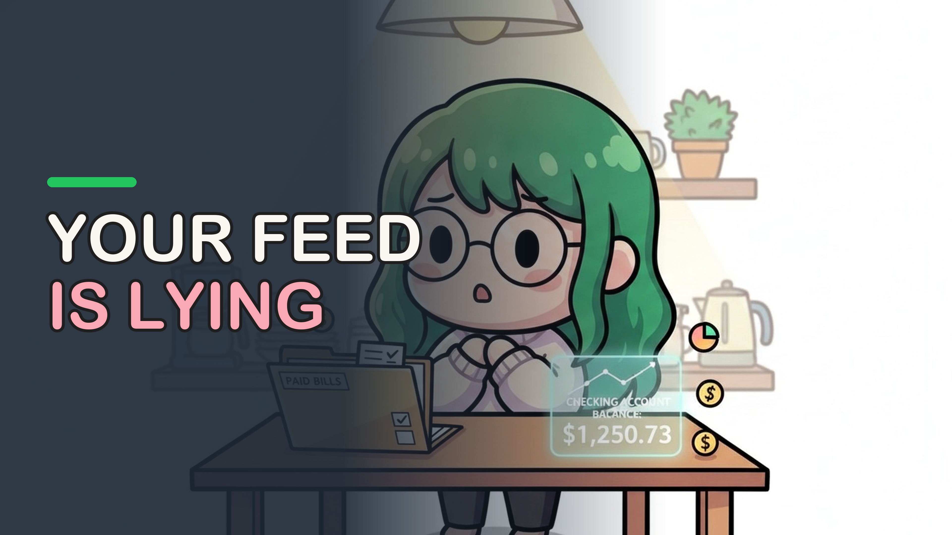 Episode art: POV: You Feel Behind With Money... Because Your Feed Is Lying To You