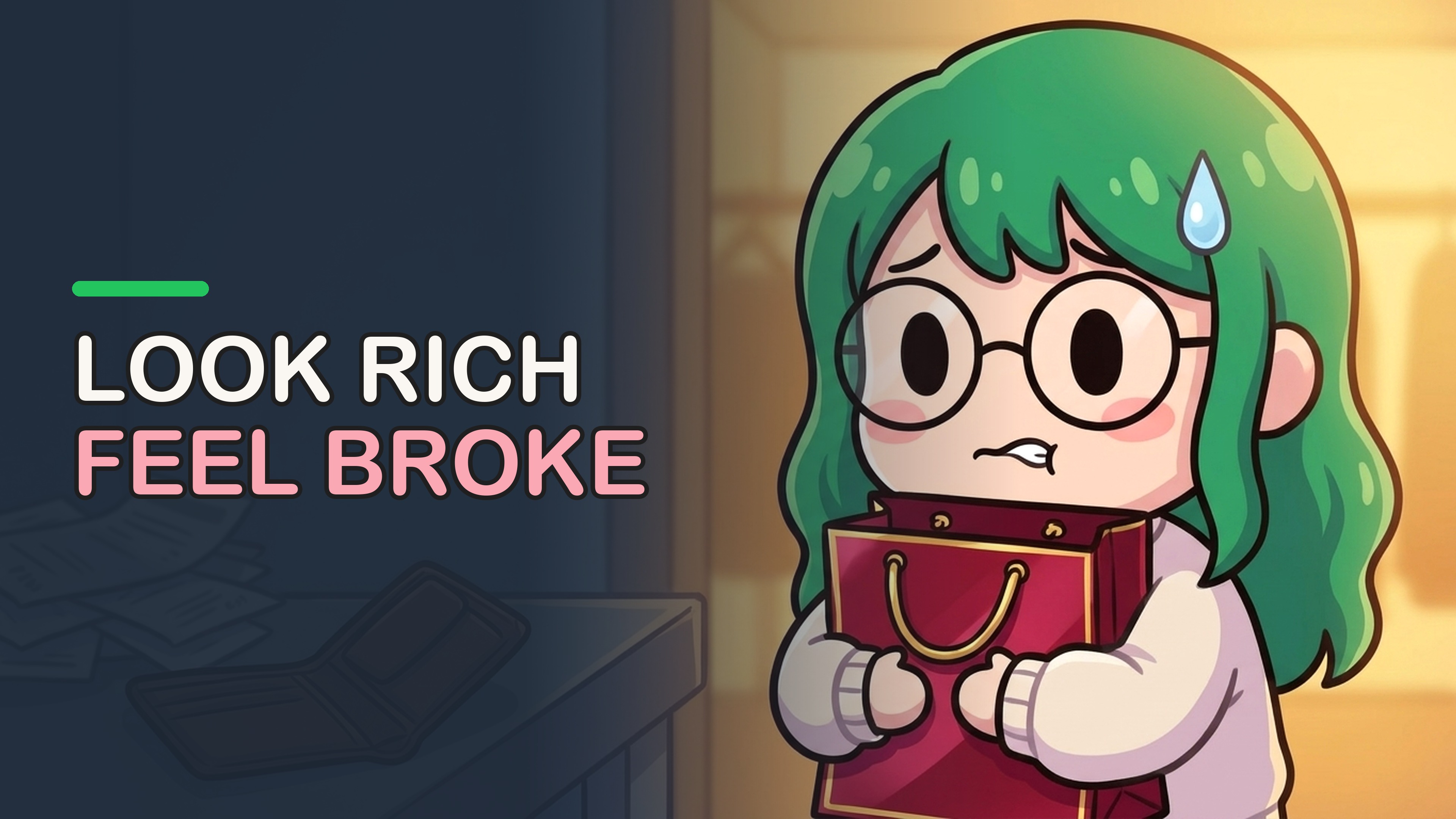Episode art: The Psychology of Looking Rich vs Being Rich