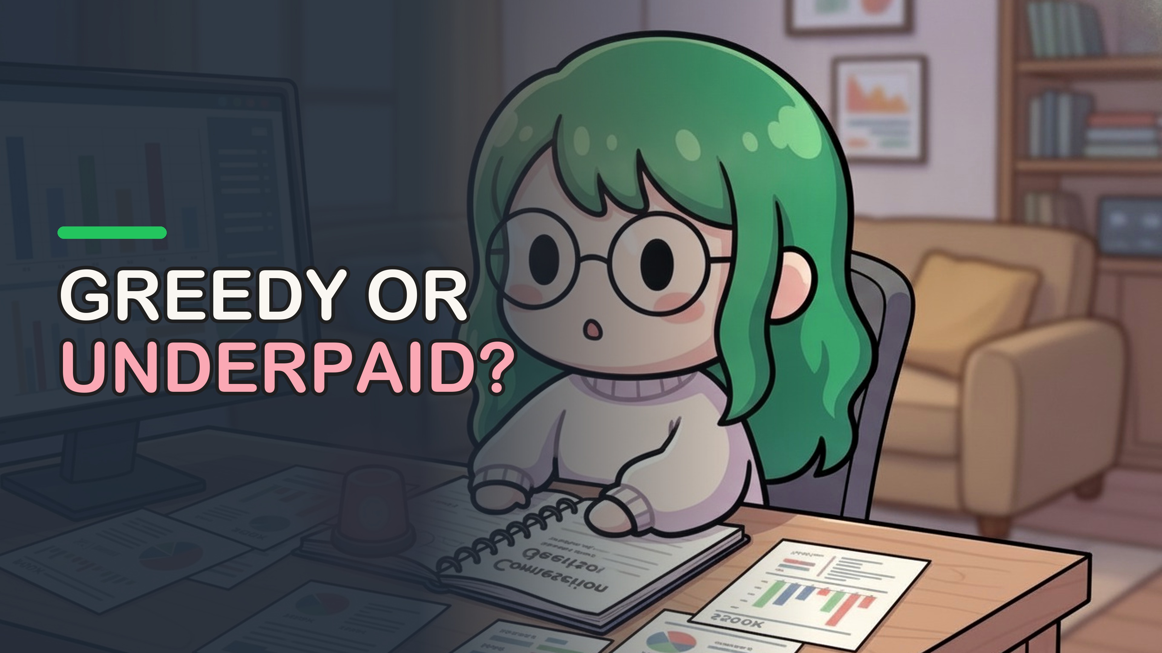 Episode art: Why Women Are More Afraid of Looking Greedy Than Being Underpaid